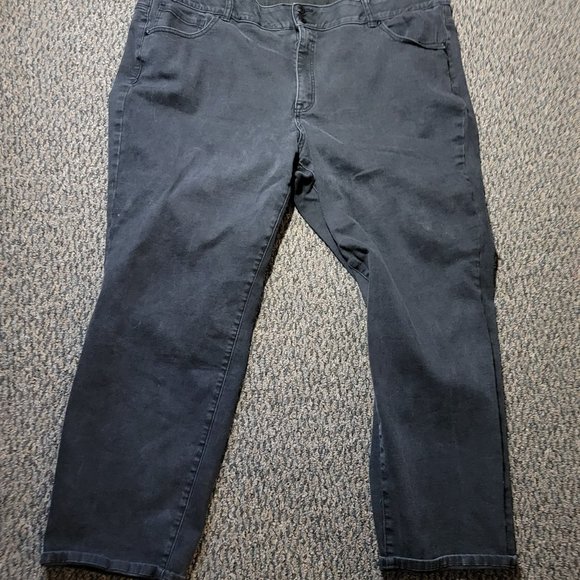 Lane Bryant Designed in New York City Black Wash Jeans Size 28 - Picture 8 of 14